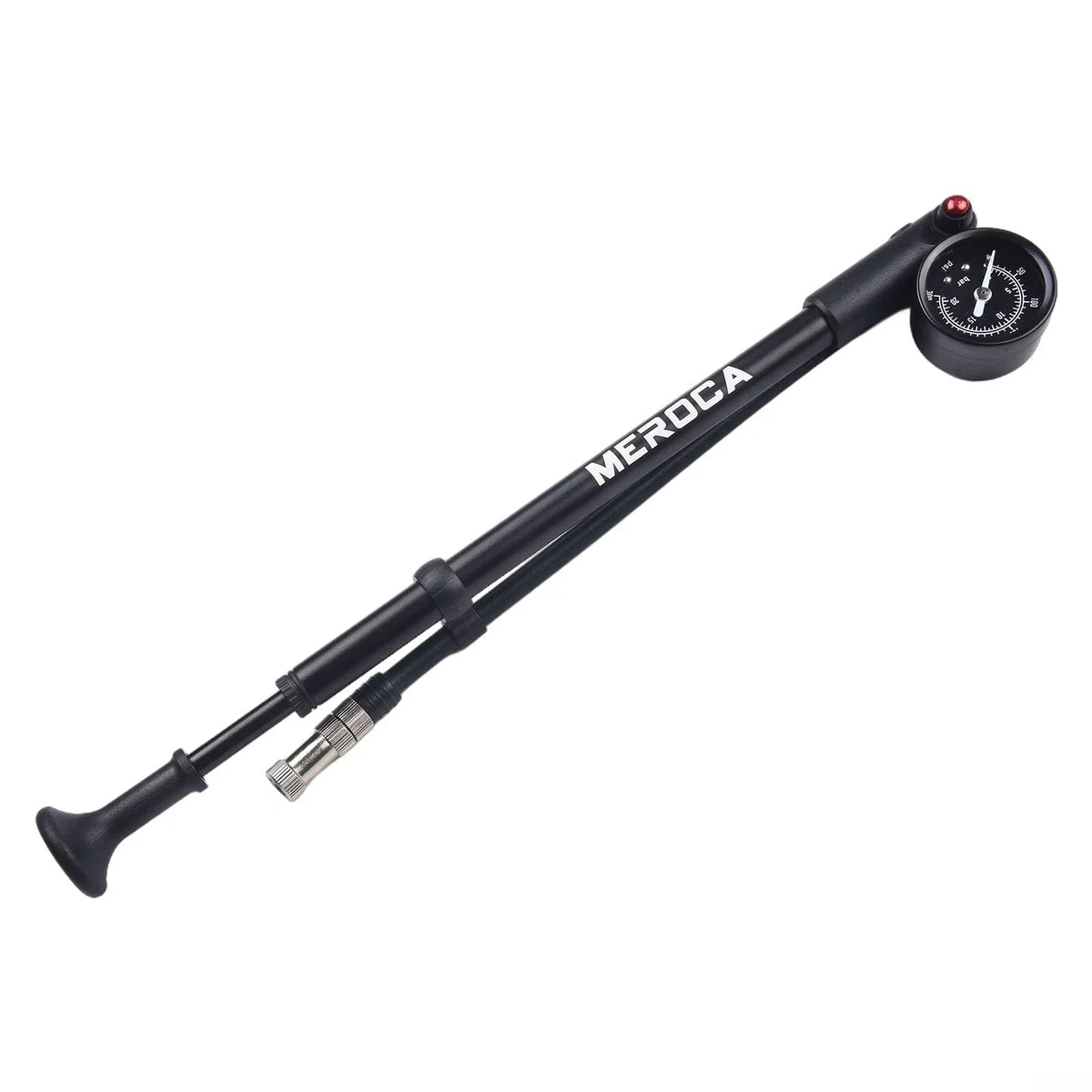 Pompe à haute pression, en alliage d'aluminium - Pompe à suspension portable pour vélo - 300 PSI