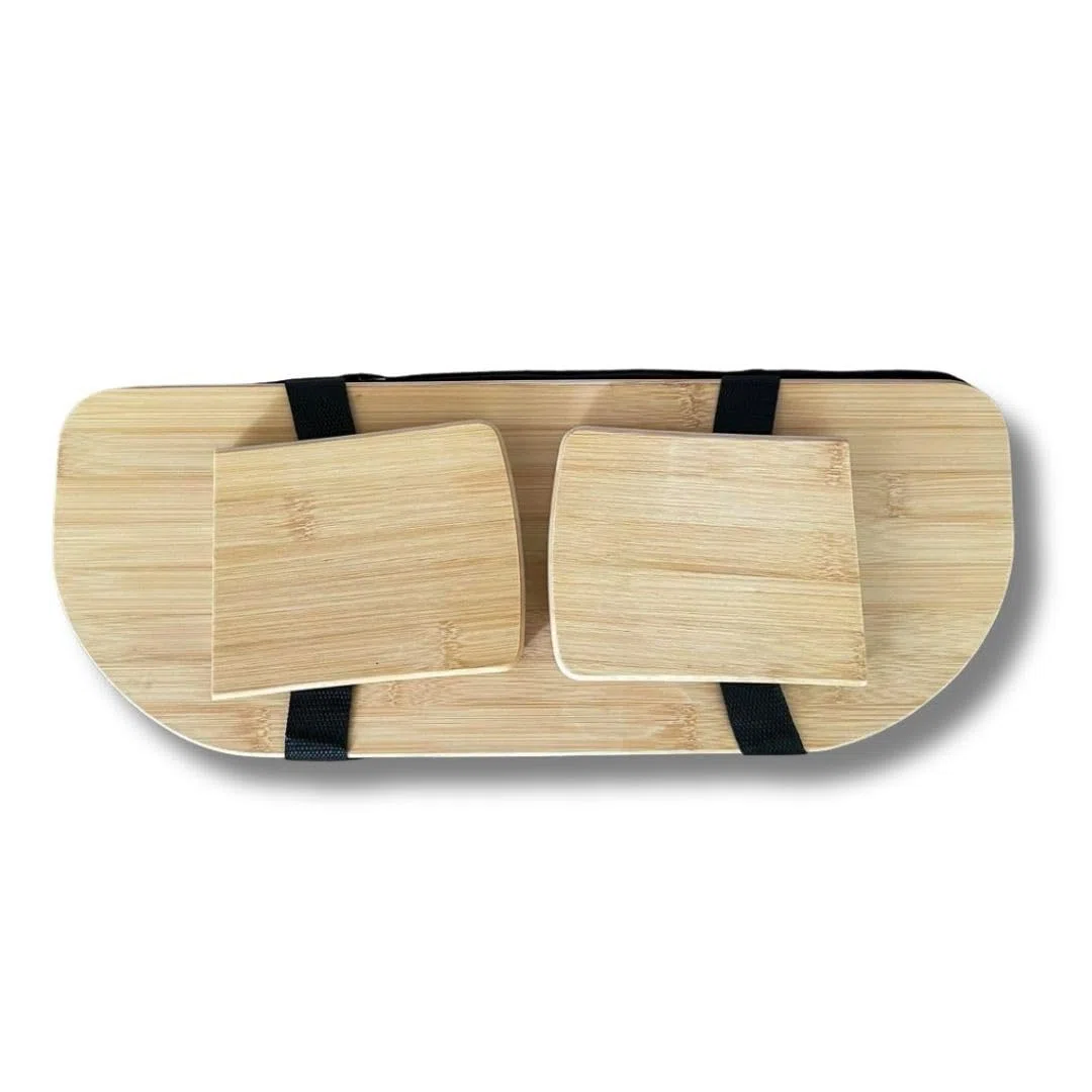 Banc de méditation Pliable Noir Lotus avec Coussin et Sac