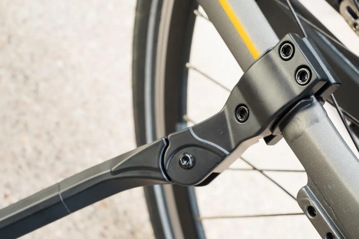 BBB Mixte Unikick Clampmount Béquille De, Noir, 26/29 inch EU