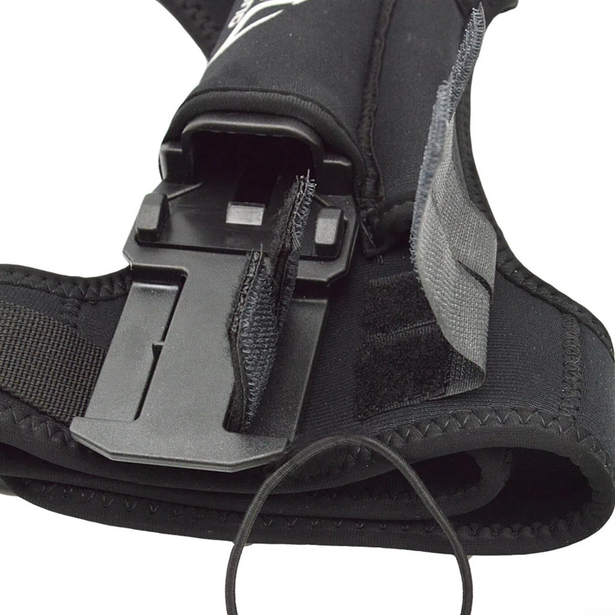 Gaine de Couteau de plongée, Gaine de Couteau de plongée avec Bras réglables, Sangles de Jambes, enveloppe en néoprène pour sous-Marin (Noir)