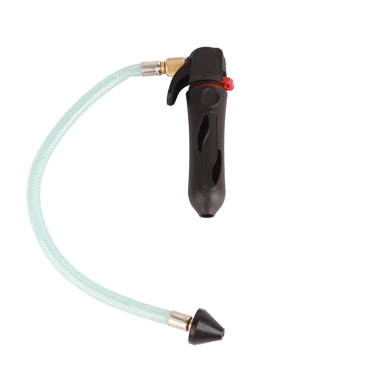 Pistolet de Vidange fileté, Nettoyeur de Cartouche de CO2 Portable Sûr avec Tuyau Flexible pour Kit D'ouverture de Réfrigérant de Climatiseur