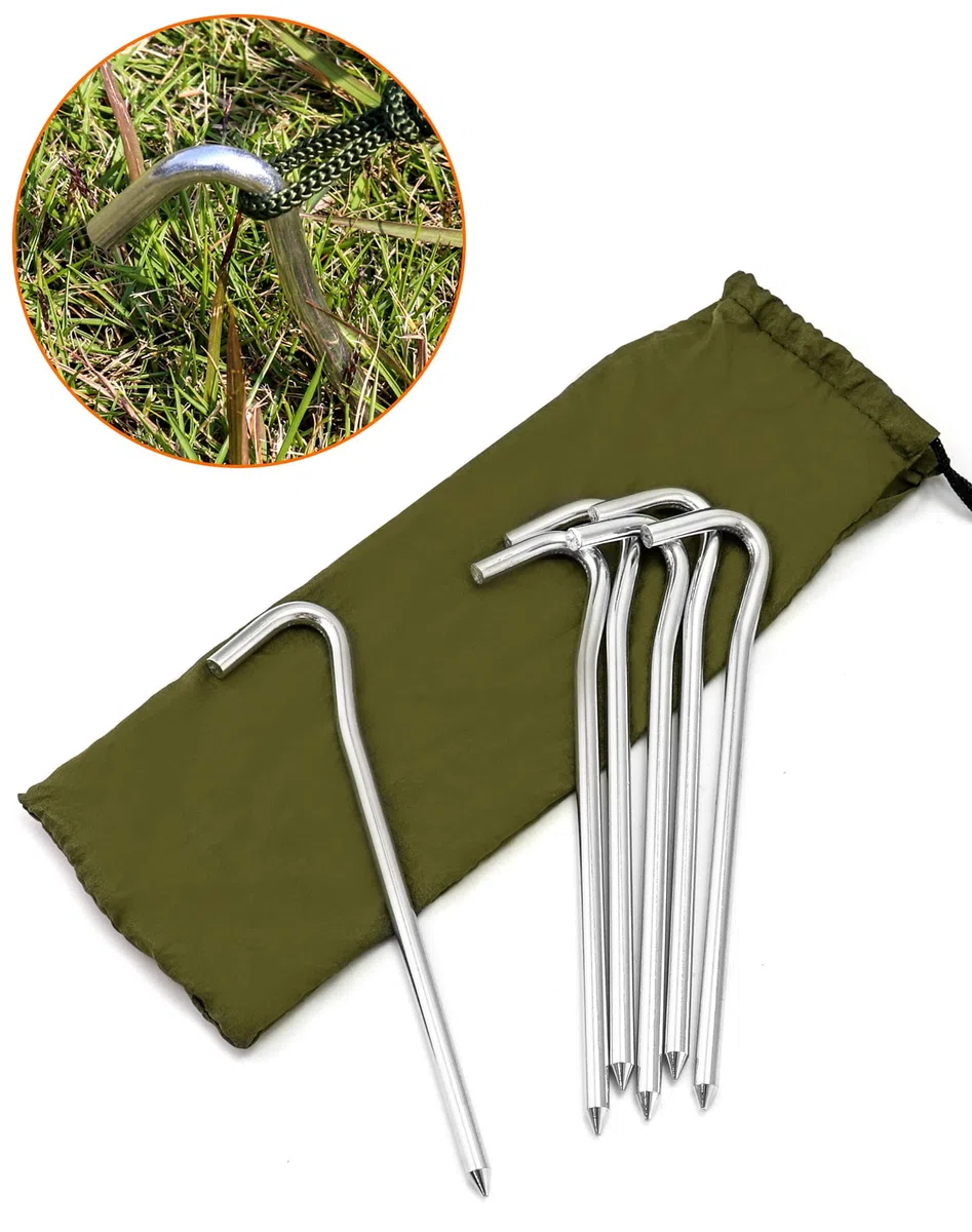 QWORK® Bache Camouflage Anti-Pluie, Tarp Toile de Tente Imperméable pour Camping/Randonnée/Pique-Nique/Activités Extérieures (3 x 3 m)
