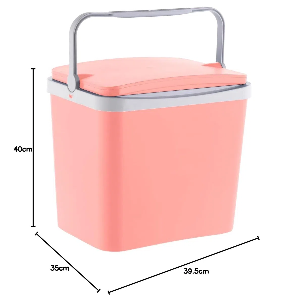 SP Berner - Réfrigérateur Portable Campos 24 L - Boîte Thermique résistante en Plastique pour Champ - Poignée Ergonomique et Fermeture hermétique - Couleurs: Rose, Vert et Bleu