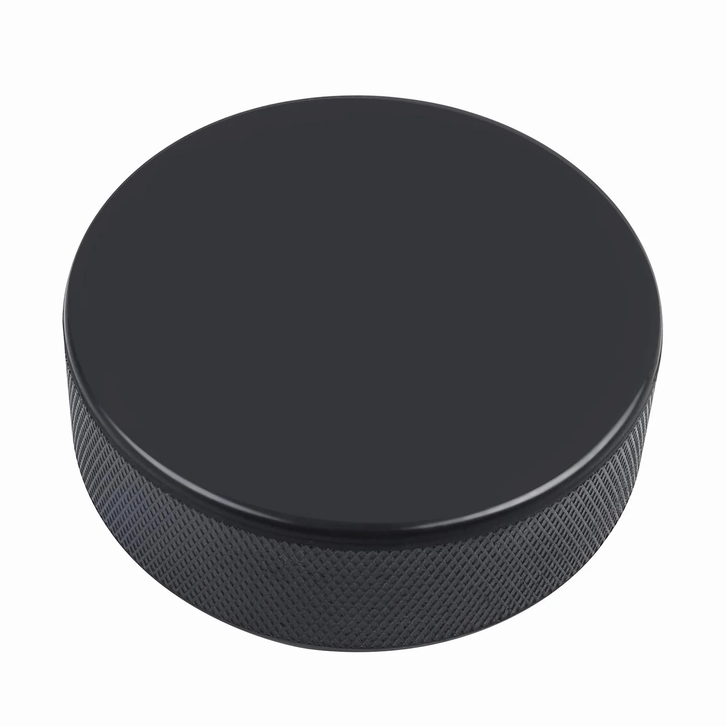 Lot de 12 palets de Hockey sur Glace pour entraînement et entraînement Classique Diamètre 3 cm Épaisseur 1 6oz Noir