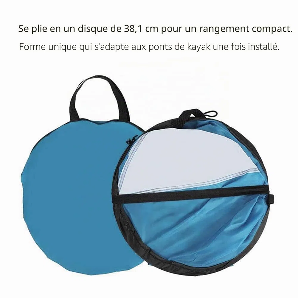 Grand kit de voile portable pour kayak 108 x 108 cm
