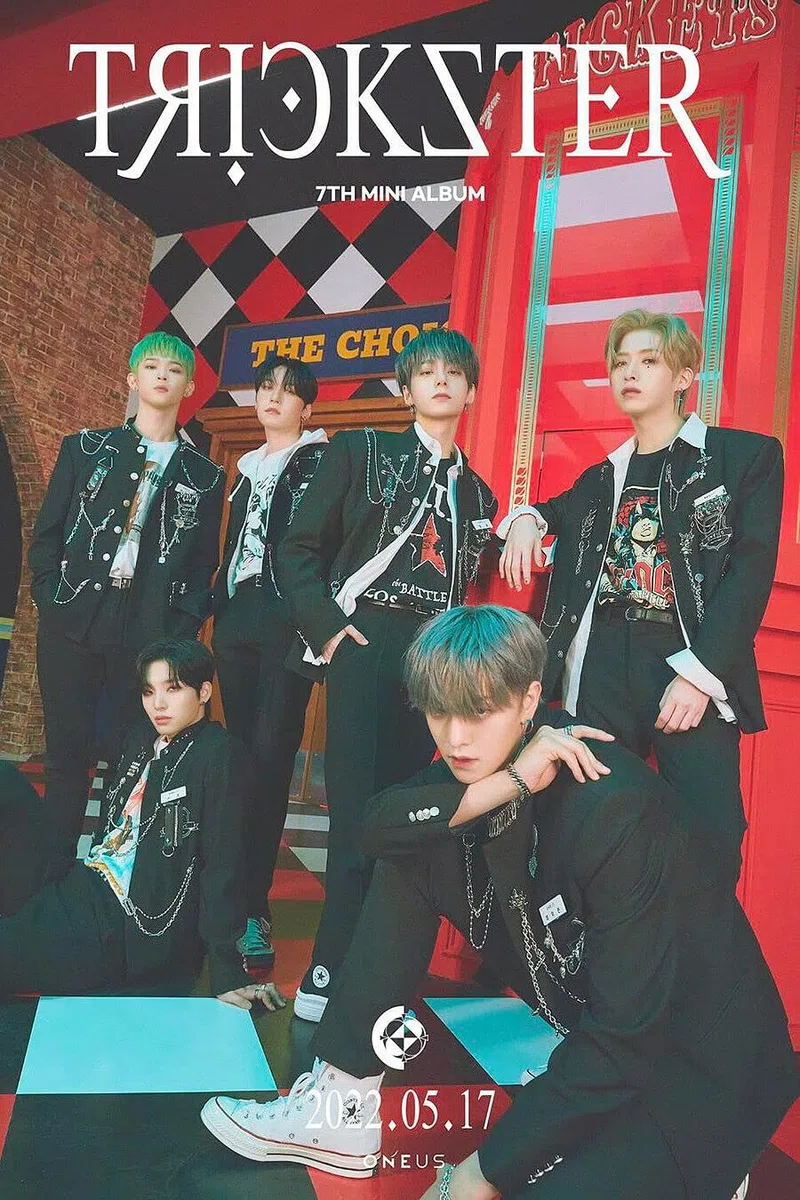 ONEUS TRICKSTER 7th Mini Album ( POKER / JOKER - RANDOM Ver. )+1ea ONEUS STORE GIFT CARD K-POP SEALED