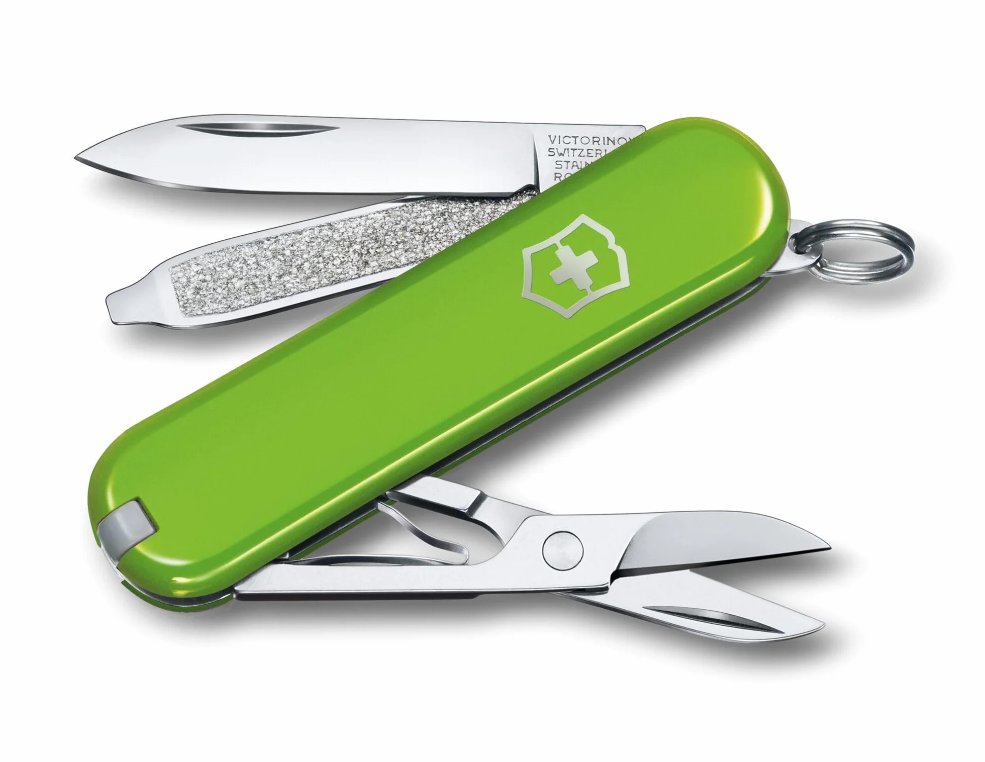 Victorinox, Classic SD, Couteau de Poche Suisse, Multifonction, Léger, 7 Fonctions, Petite lame, Lime à ongles, Tournevis 2,5 mm