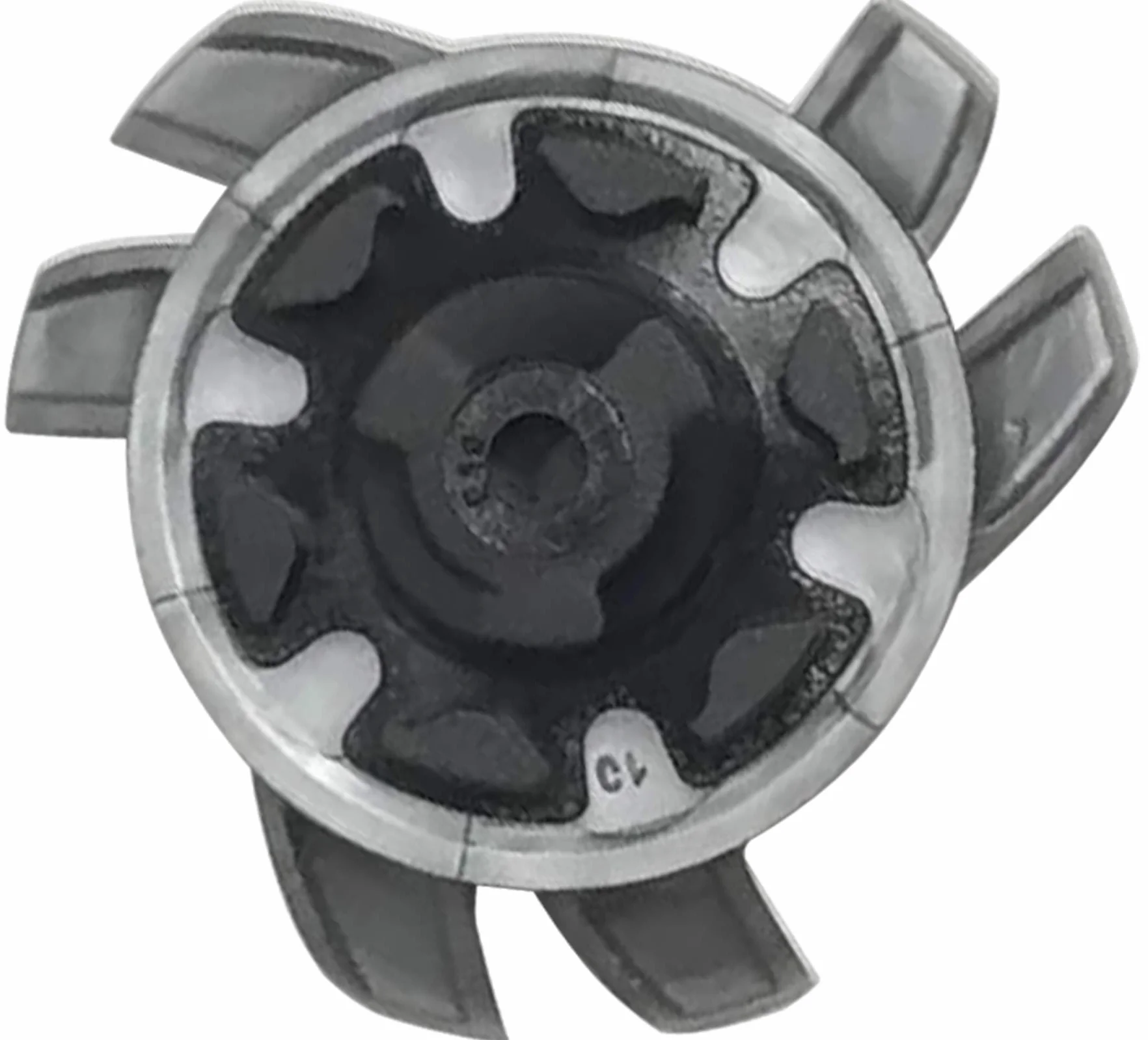 SOFTSPIKES Stuamix Pointes de golf unisexes Tornade argentée Taille unique