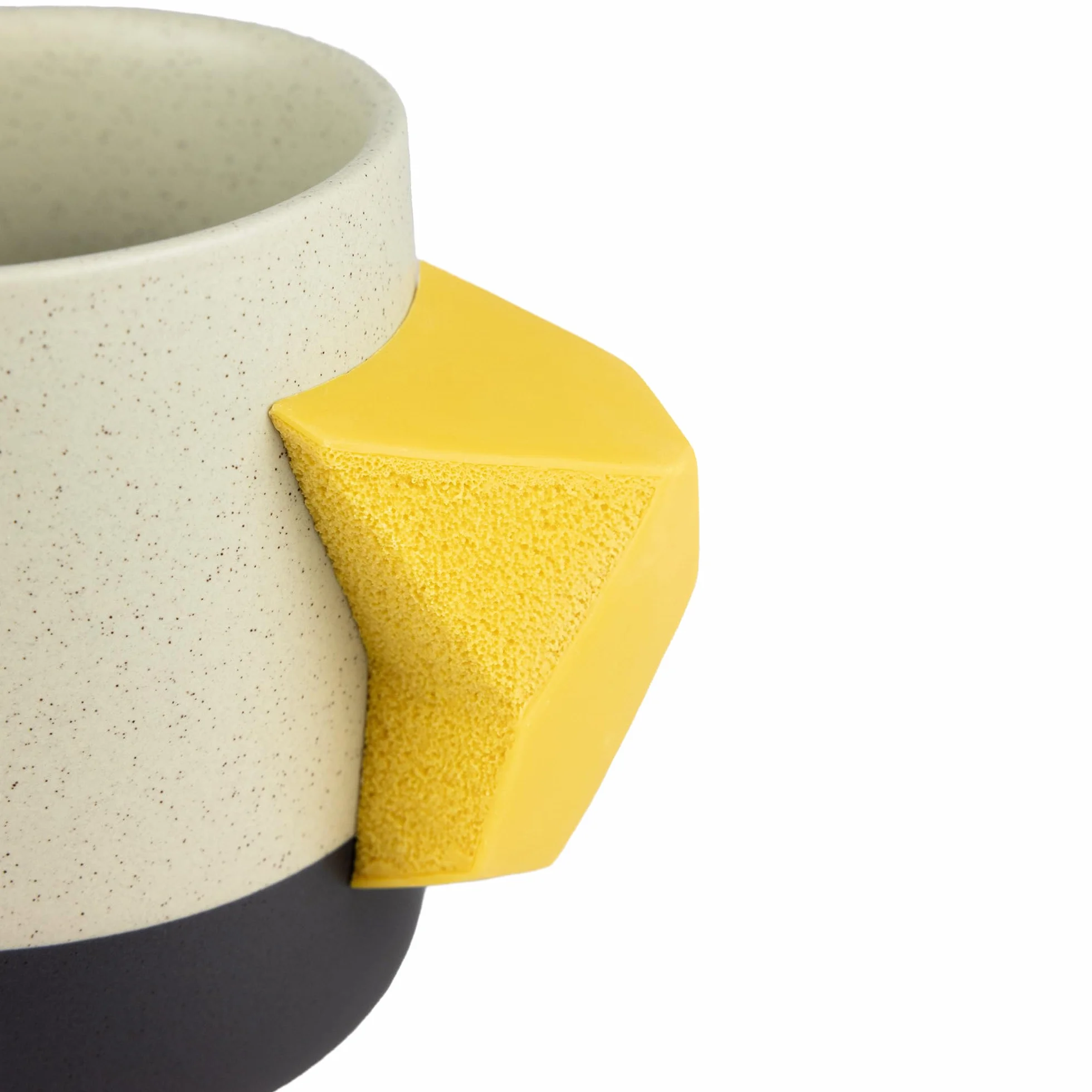 YY Vertical – Climbing Mug Evo avec prise d'escalade – tasse à café cadeau original pour grimpeur, Jaune