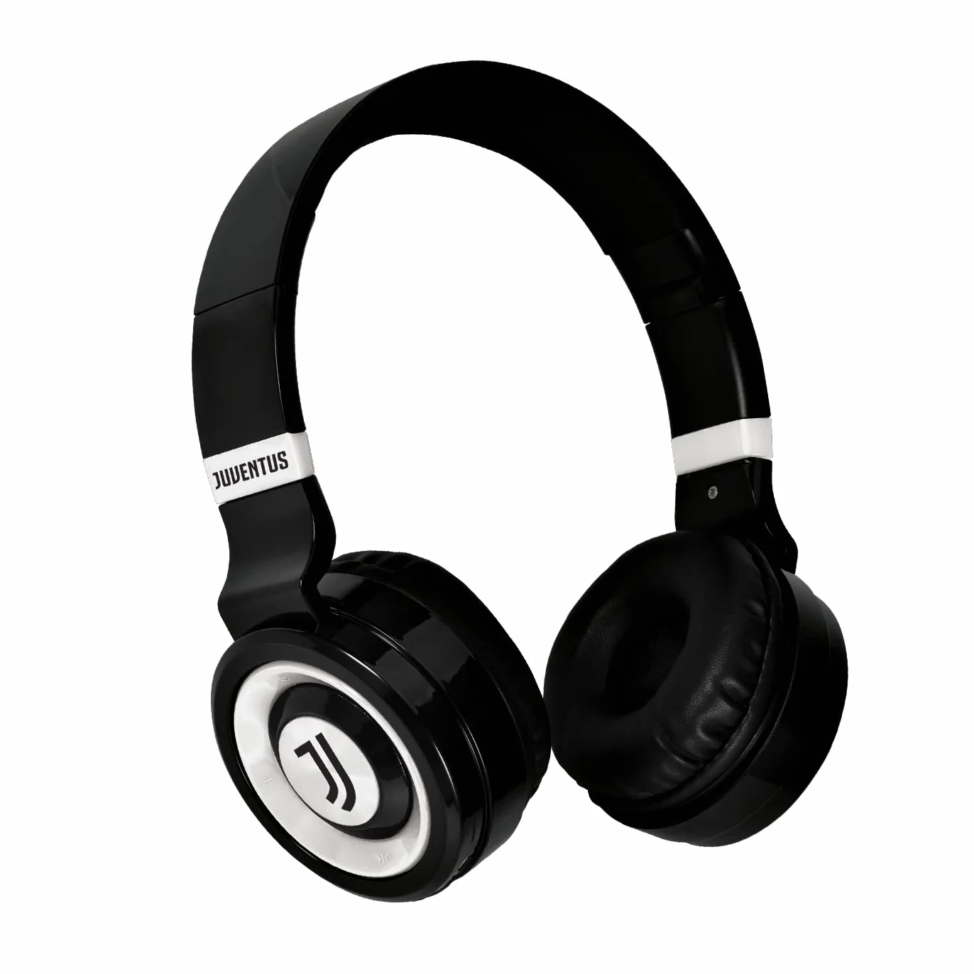 TECHMADE Juventus Casque sans fil avec micro intégré, HiFi stéréo, Micro SD, FM Radio pour iPhone/Android/Voyage/PC (Simple)