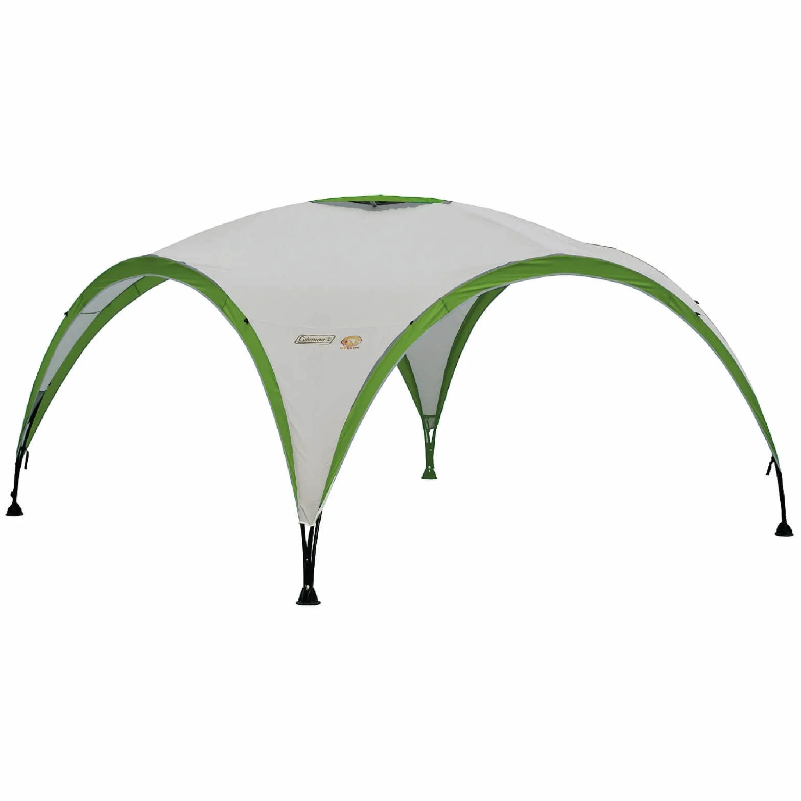 Coleman Tonnelle Pro XL 4,5 x 4,5 m pour Festivals, Jardin et Camping, poteaux en Acier Robuste, Grande Tente d'événement avec Protection Solaire SPF 50+