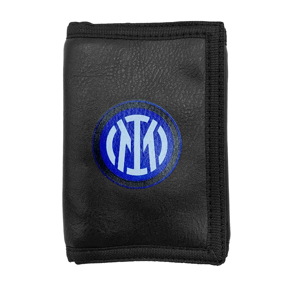 Inter Portefeuille à déchirure en PU Produit Officiel Merchandising, Noir