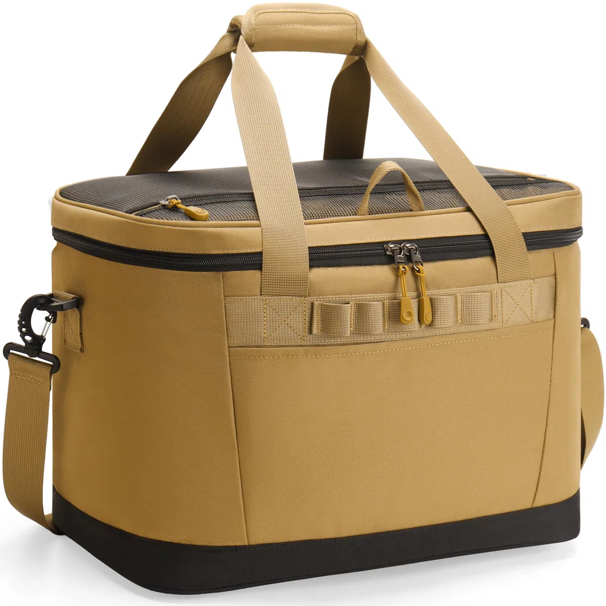 Sac Isotherme 30L, Grand Glaciere Souple Isotherme, Portable Anti-Fuite Glacière avec Bandoulière Amovible pour Voyage, Pique Nique, Camping, Plage