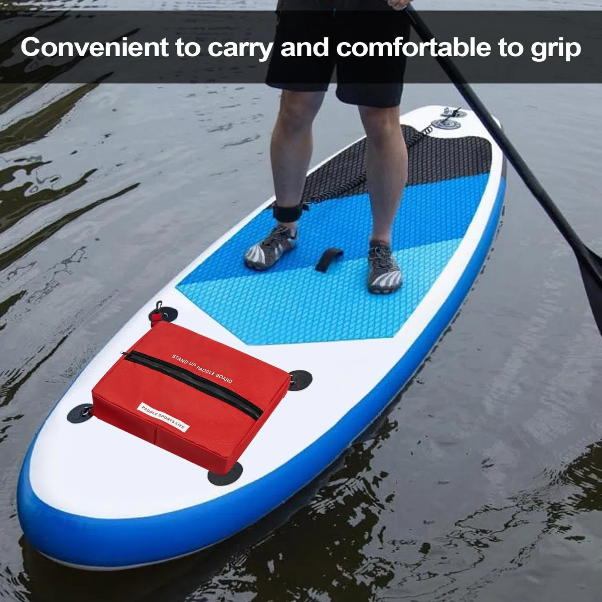 Glacière pour planche à pagaie, sac isotherme pour kayak, grande capacité avec fermeture éclair, porte-bouteille d'eau avec poignée, portable pour voyage et pique-nique