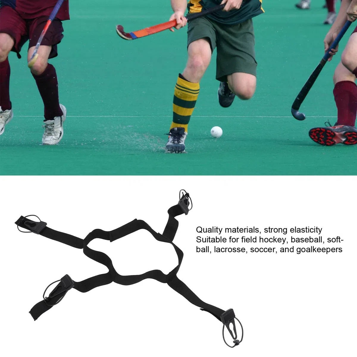 Porte-jarretelles de Hockey sur Glace, Réglable, Hautement élastique, pour Sport, Senior, Junior, Baseball, Softball, Football