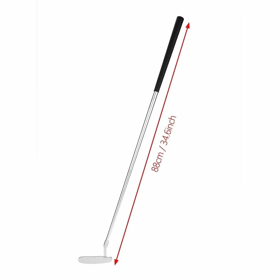 Kit De Putting De Golf, Ensemble D'entraînement Portable avec Putter, Balles et Sac - Cadeau Indoor