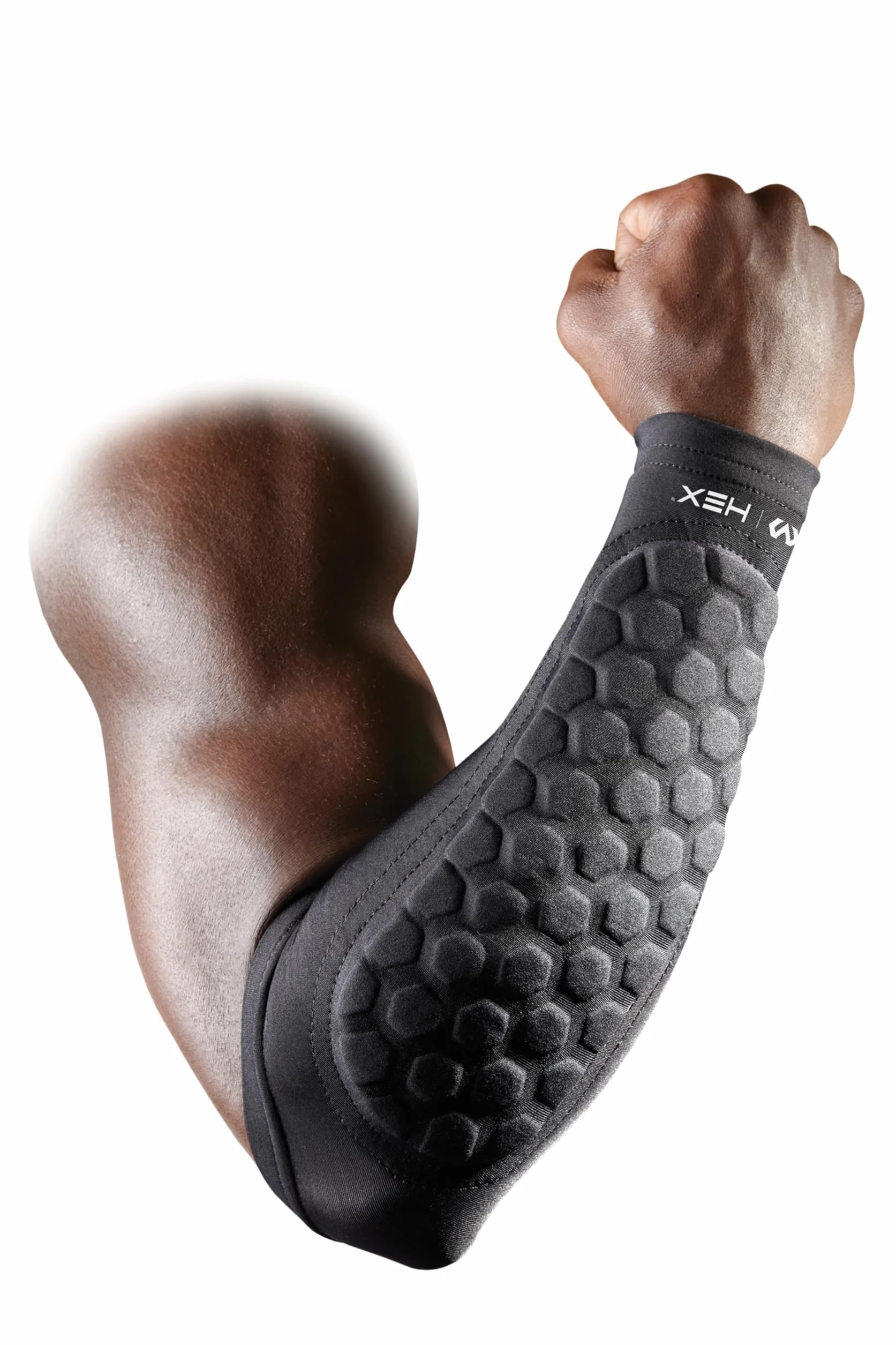 McDavid 651 Hex Manchettes de compression pour le soutien et la protection de l’avant-bras, idéales pour le rugby, le basket-ball, le football, l’haltérophilie et autres (1 paire)