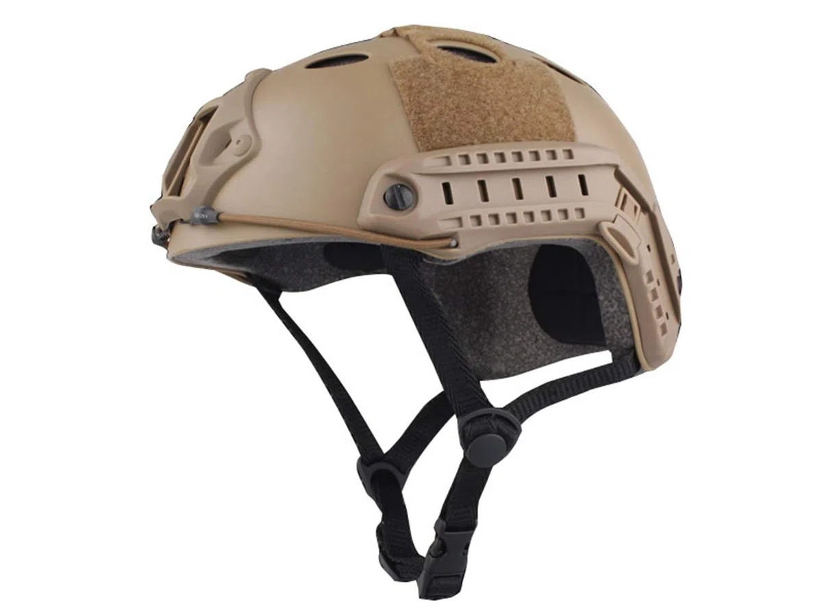 Casques Tactique Équipement de Protection Polyvalent PJ Type Casque Airsoft Paintball Sport Casque Rapide