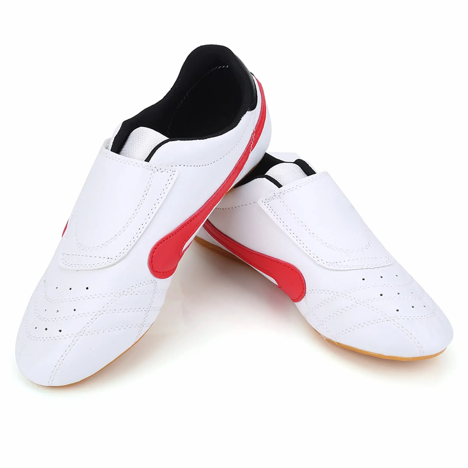 RiToEasysports Chaussures de Taekwondo, Unisexe Taekwondo Boxe Kung Fu Tai Chi Sport Gym Chaussures pour Enfants Adultes Chaud
