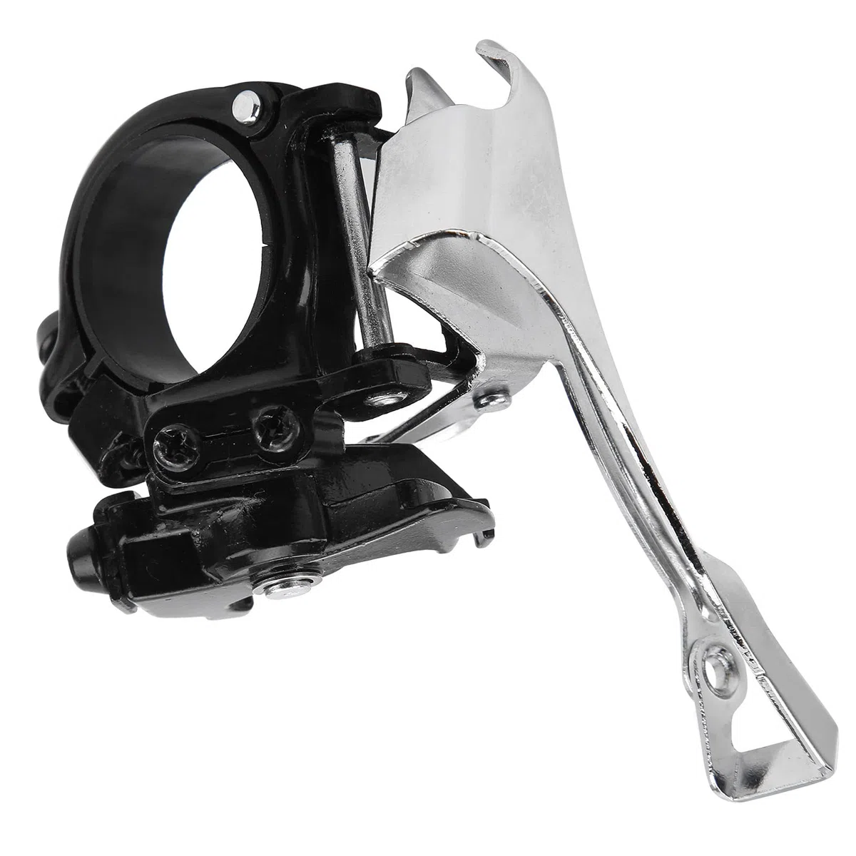 CHICIRIS Dérailleur Avant Vélo 3 Vitesses, 7/8/9 Vitesses Alliage D'aluminium Vélo de Montagne Dérailleur Avant Manette de Vitesse Accessoire de Vélo