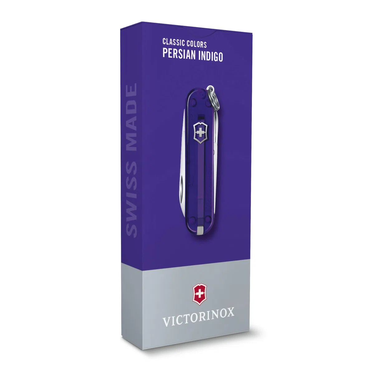 Victorinox, Classic SD, Couteau de Poche Suisse, Multifonction, Léger, 7 Fonctions, Petite lame, Lime à ongles, Tournevis 2,5 mm