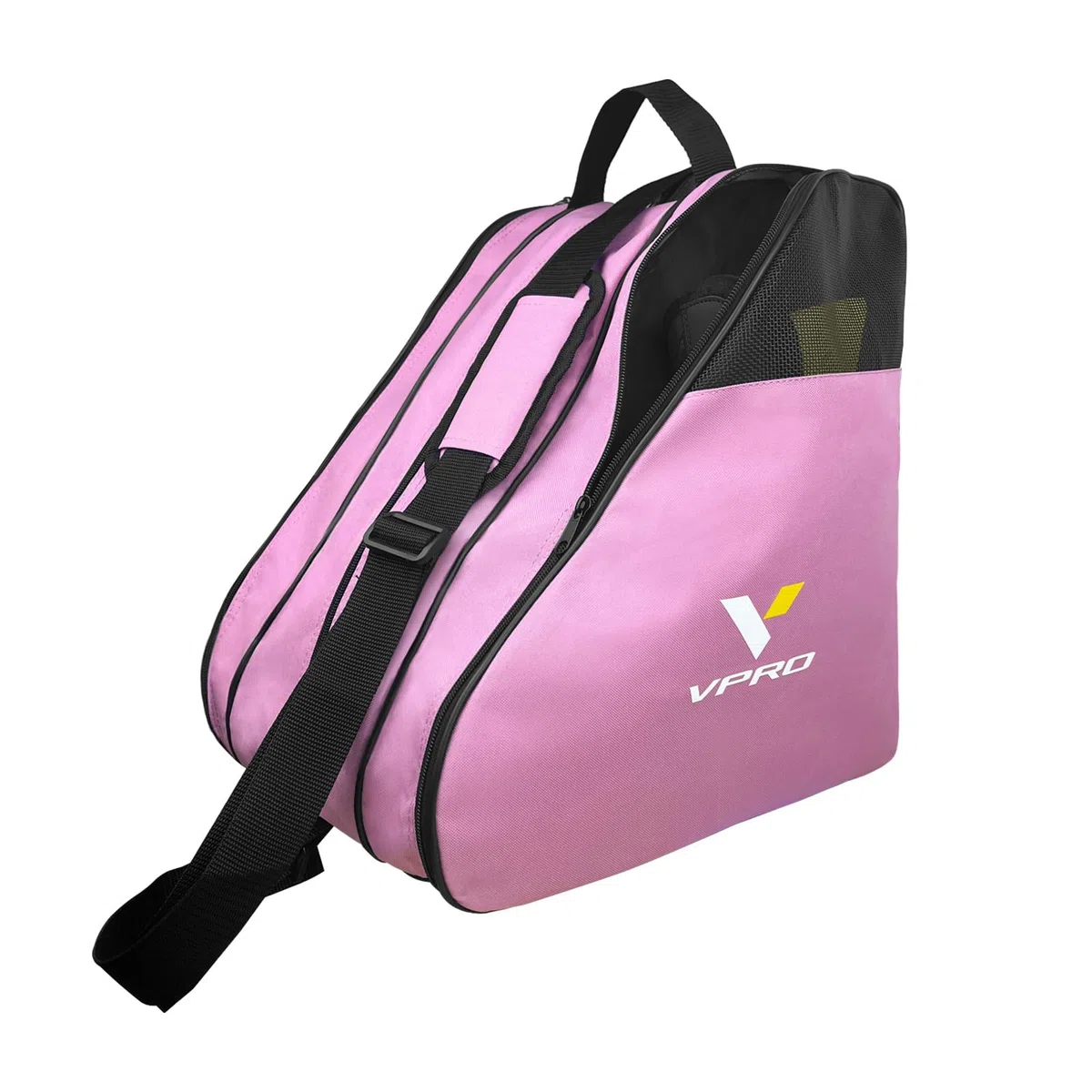 VPRO Sac à patins à glace pour enfants/adultes, avec sangle de transport et fermeture éclair