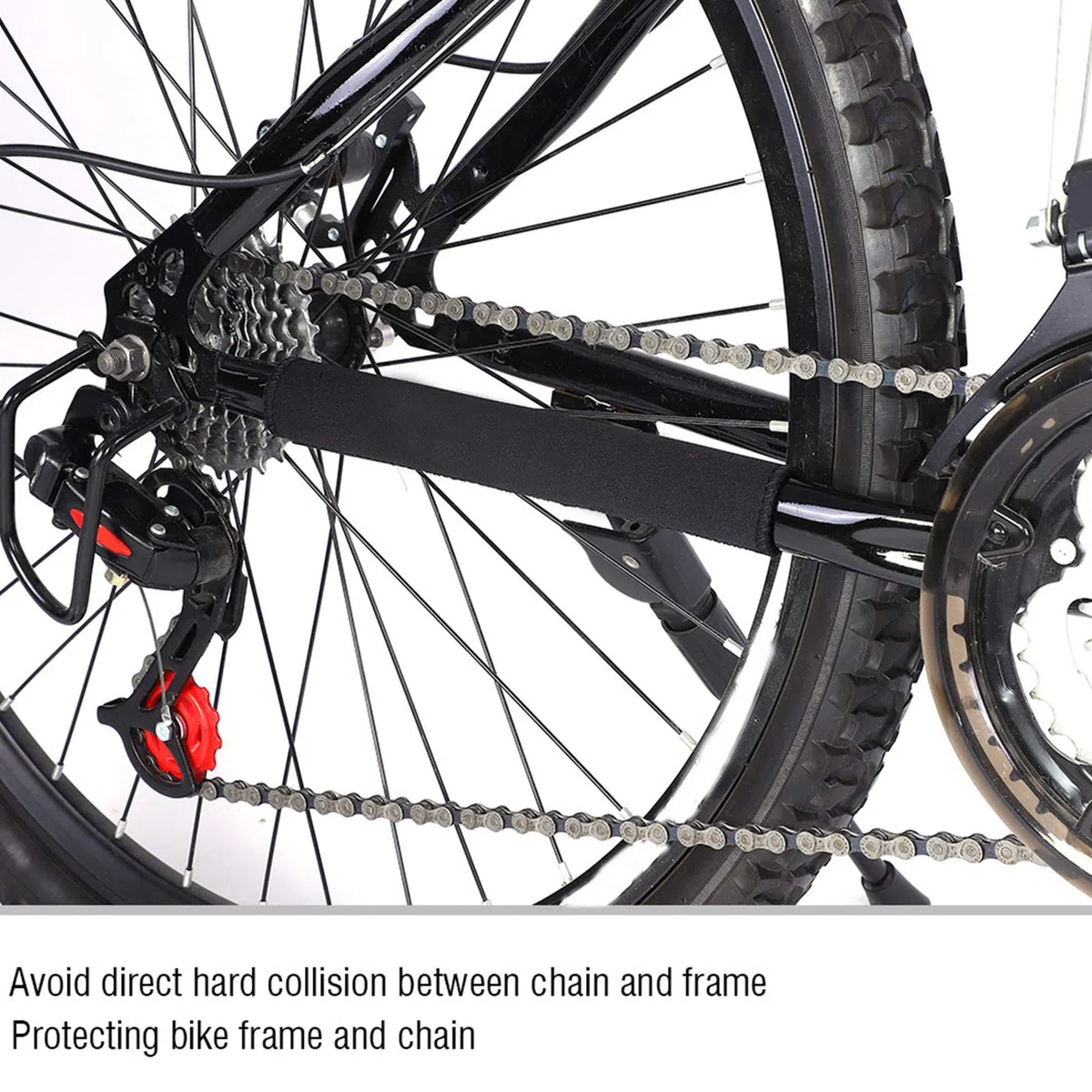 Fafeims 20 Pièces Protecteur de Cadre Vélo en Néoprène – Protège-Chaîne Antichoc pour VTT et Vélo de Route avec
