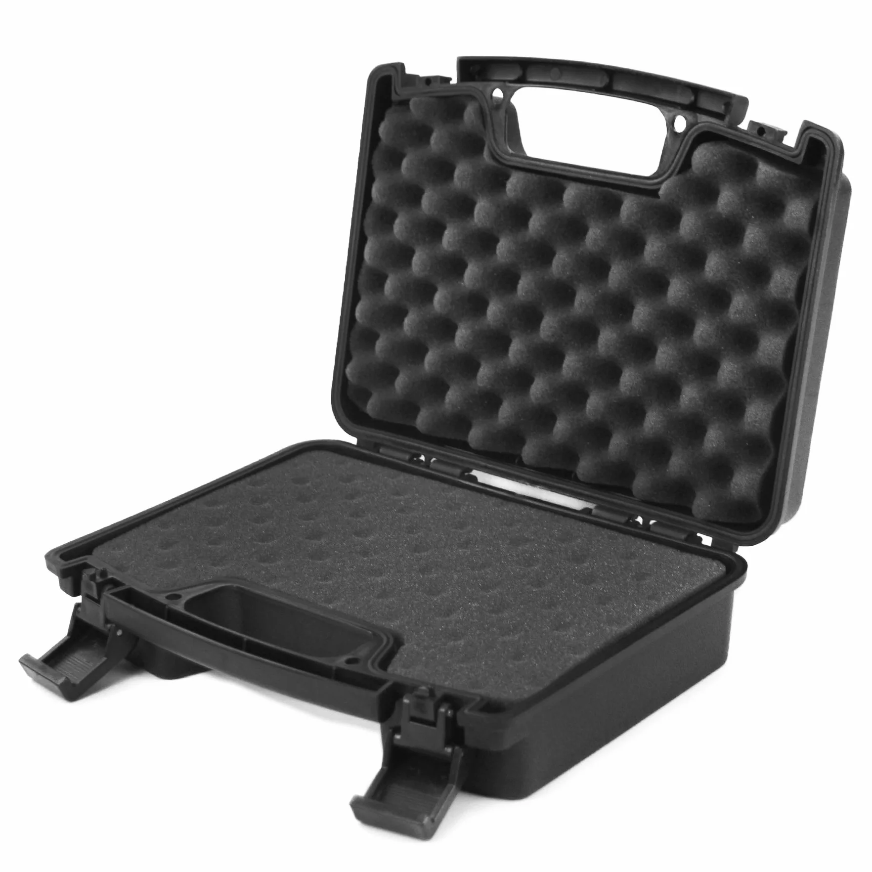 GUGULUZA Valise a Pistolet avec Insert en Mousse, Verrouillable Étanche Rigide Étui à Pistolet