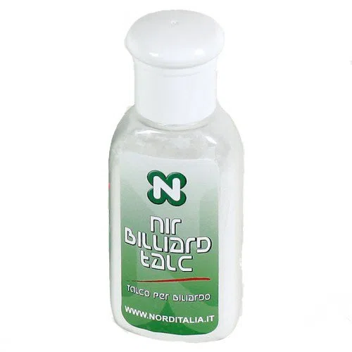 Talc pour queues de billard