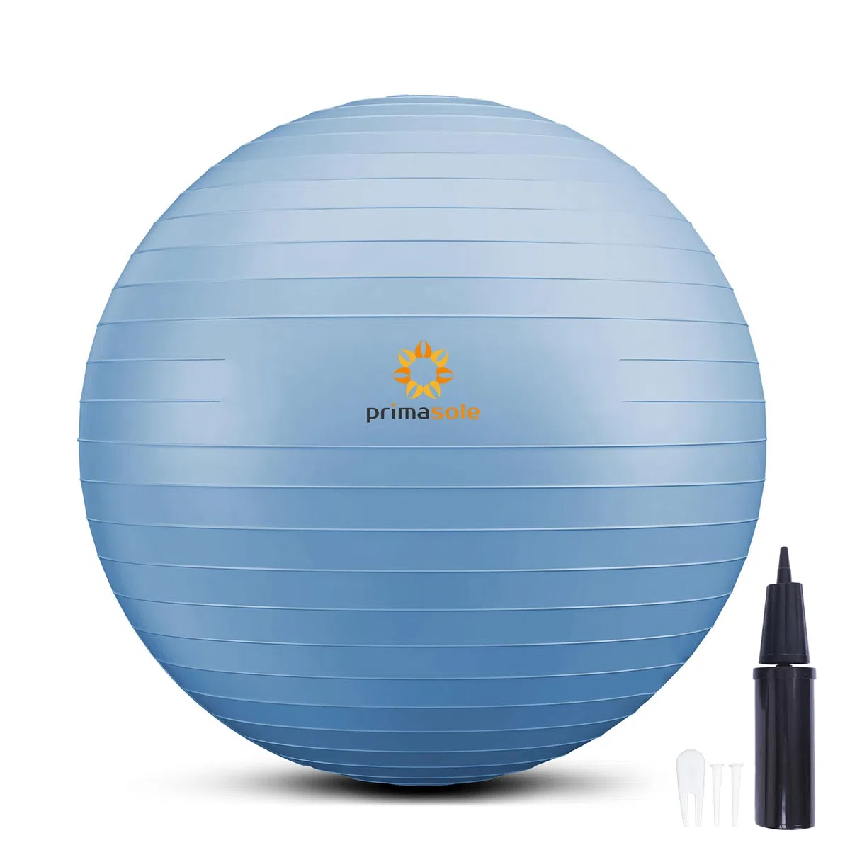 primasole Ballon d'exercice pour équilibre, stabilité, Fitness, entraînement, Yoga, Pilates à la Maison, au Bureau et à la Salle de Sport, Ballon d'accouchement pour Grossesse, Chaise de Bureau