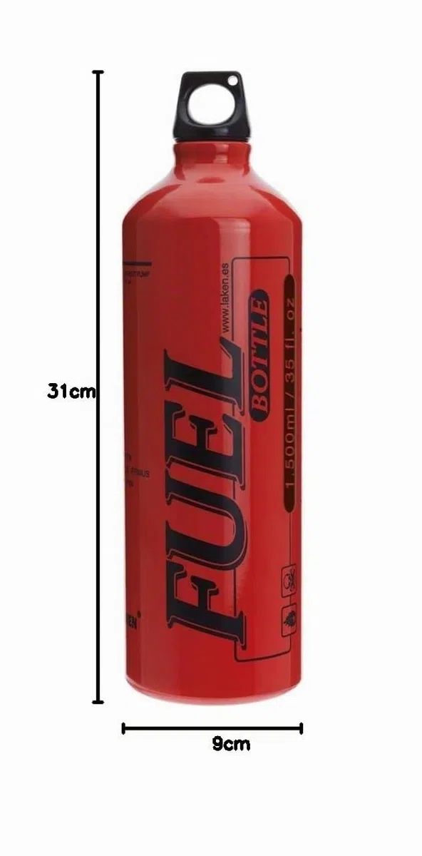 Fuel Bottle 1,5 L. Rojo