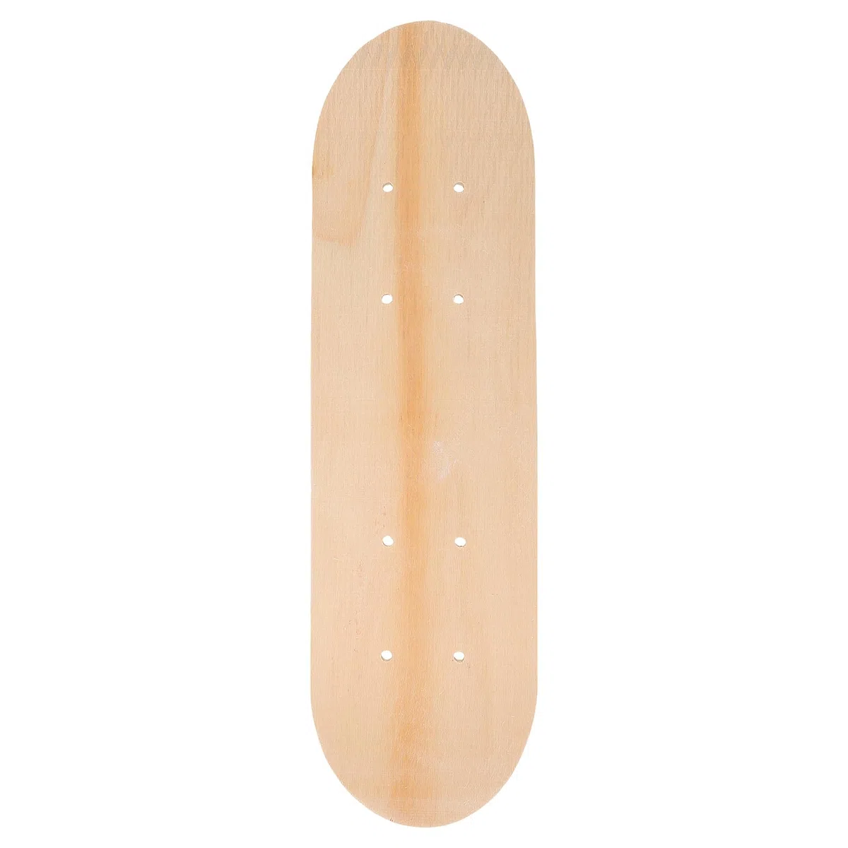 Vaguelly Planche De Skateboard Vierge À Faire Soi-Même pour Enfants Planche De Skateboard Inachevée À Peindre Surface pour Graffiti Et Bricolage Trous Pré-Percés Remplacement De