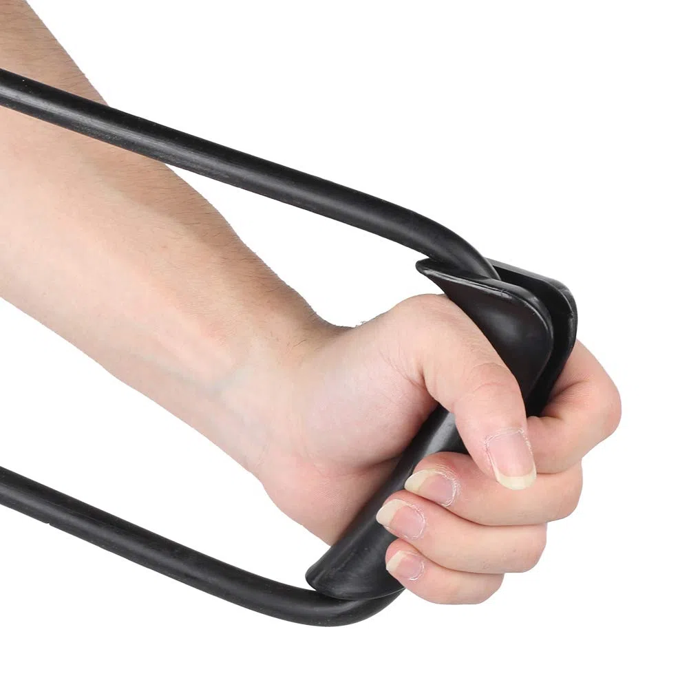 Mxtech Entraîneur d'arc de tir à l'arc élastique Ergonomique, extracteur d'équipement de Formateur de tir à l'arc Portable, Polyvalent pour la Plupart des Amateurs d'archer(Black)