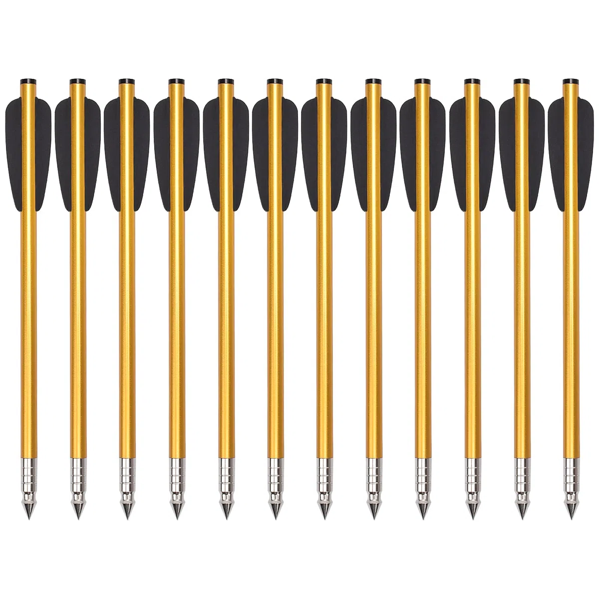 NIKA ARCHERY Arbalète Boulon 6.3'' Pistolet Arbalète Aluminium Arbalète Flèches avec Impact Vis 50 à 80 LBS pour Pratiquer la Cible de tir et la Chasse
