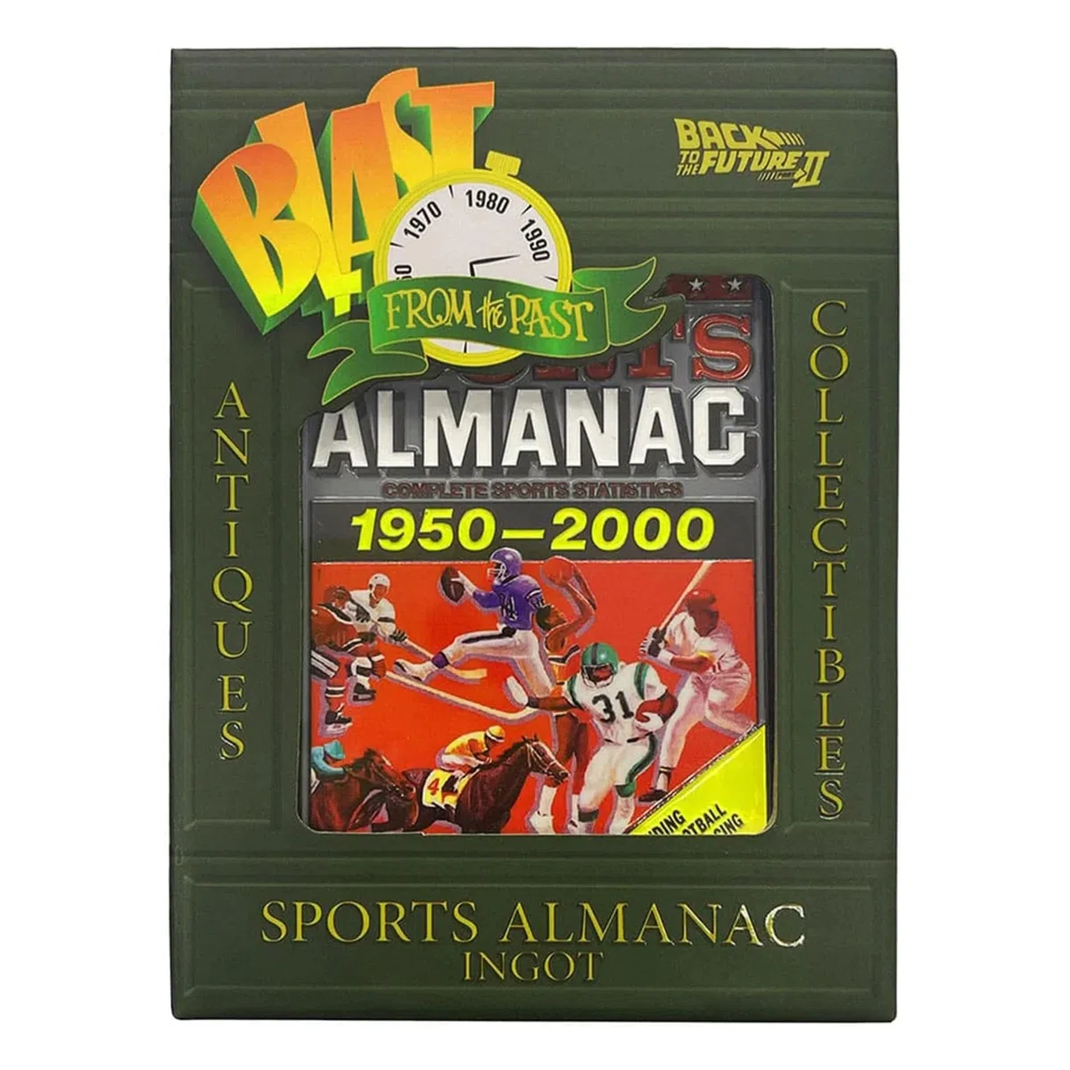 Retour vers le futur Lingot d'almanach sportif édition limitée