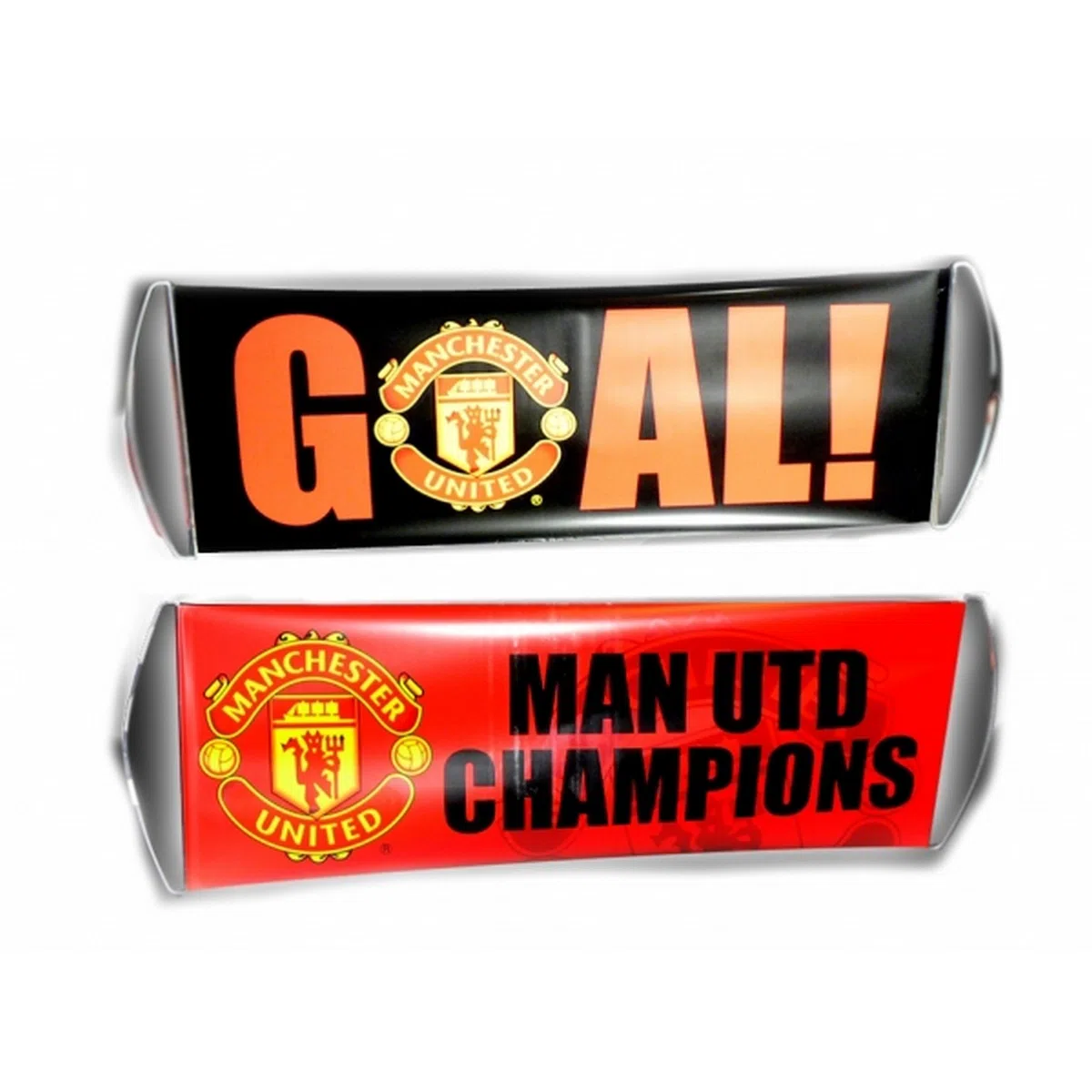 Manchester United Man U Crest Rolling Banner Football Fanbana Goal Red Official Product