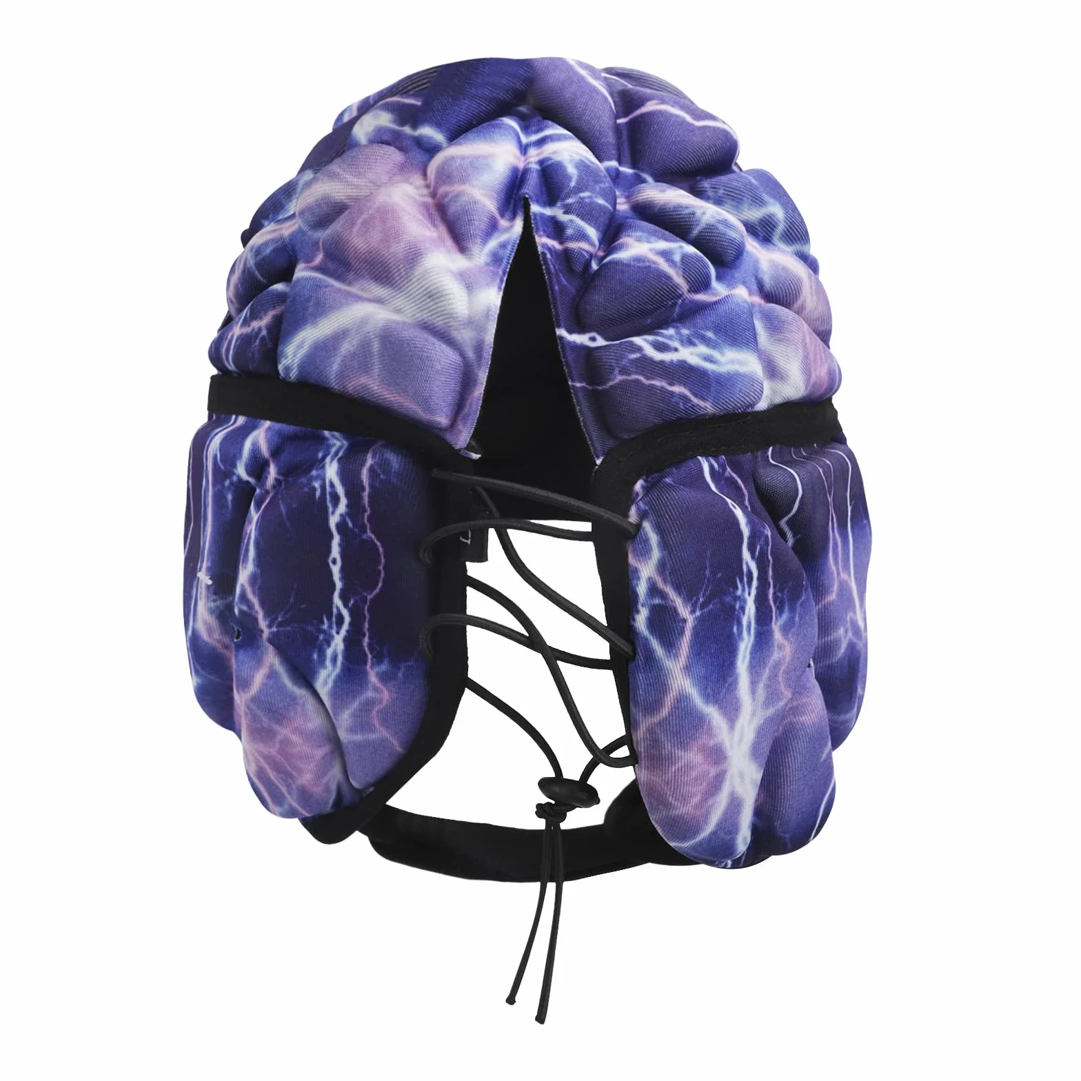 YJZQ Casque de Gardien Rugby Casque éponge Coque de Protection 360° Couvre tête Chapeau pour Gardien de Rugby ChapeauAdulte Ado Entraînement Foot Ball Bonnet léger pour Cyclisme Sport