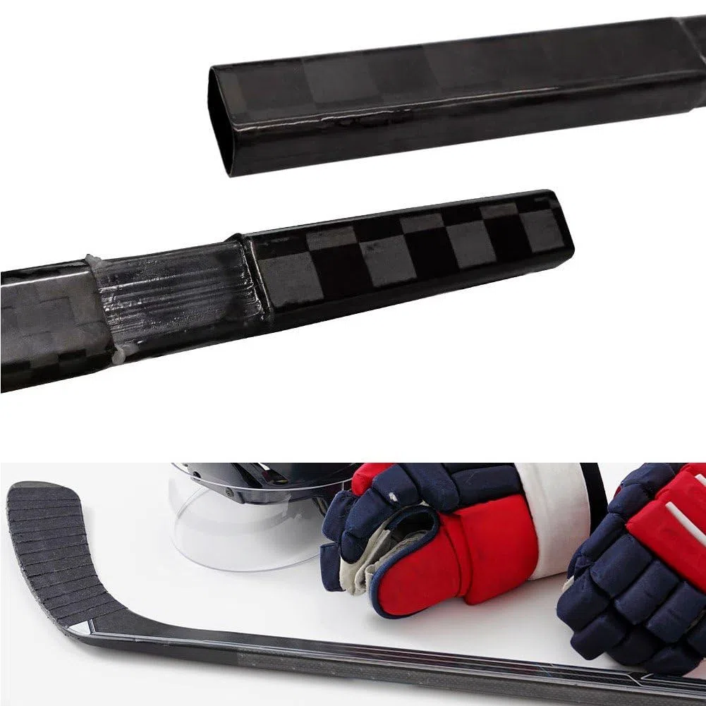 Rallonge Pour Crosse De Hockey - Rallonge Pour Débutants, Embout En Fibre De Carbone Pour Crosse De Hockey Sur Glace | Tige D'extension Légère Pour Crosse De Hockey, Accessoire Pour Crosse De Hockey :
