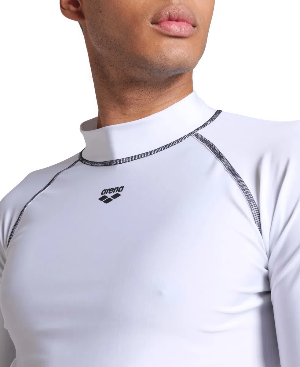 Arena Men's Arena Rash Vest L/S Graphic Rash Guard Shirt Homme