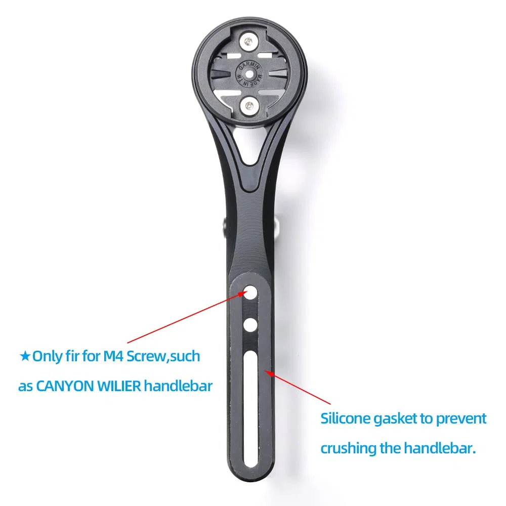 Cestbon Aero - Support frontal intégré combiné pour Garmin Edge Wahoo Elemnt Bryton Rider Stages Dash Hammerhead Compatible avec cockpit Canyon CEP et guidon Wilier Filante