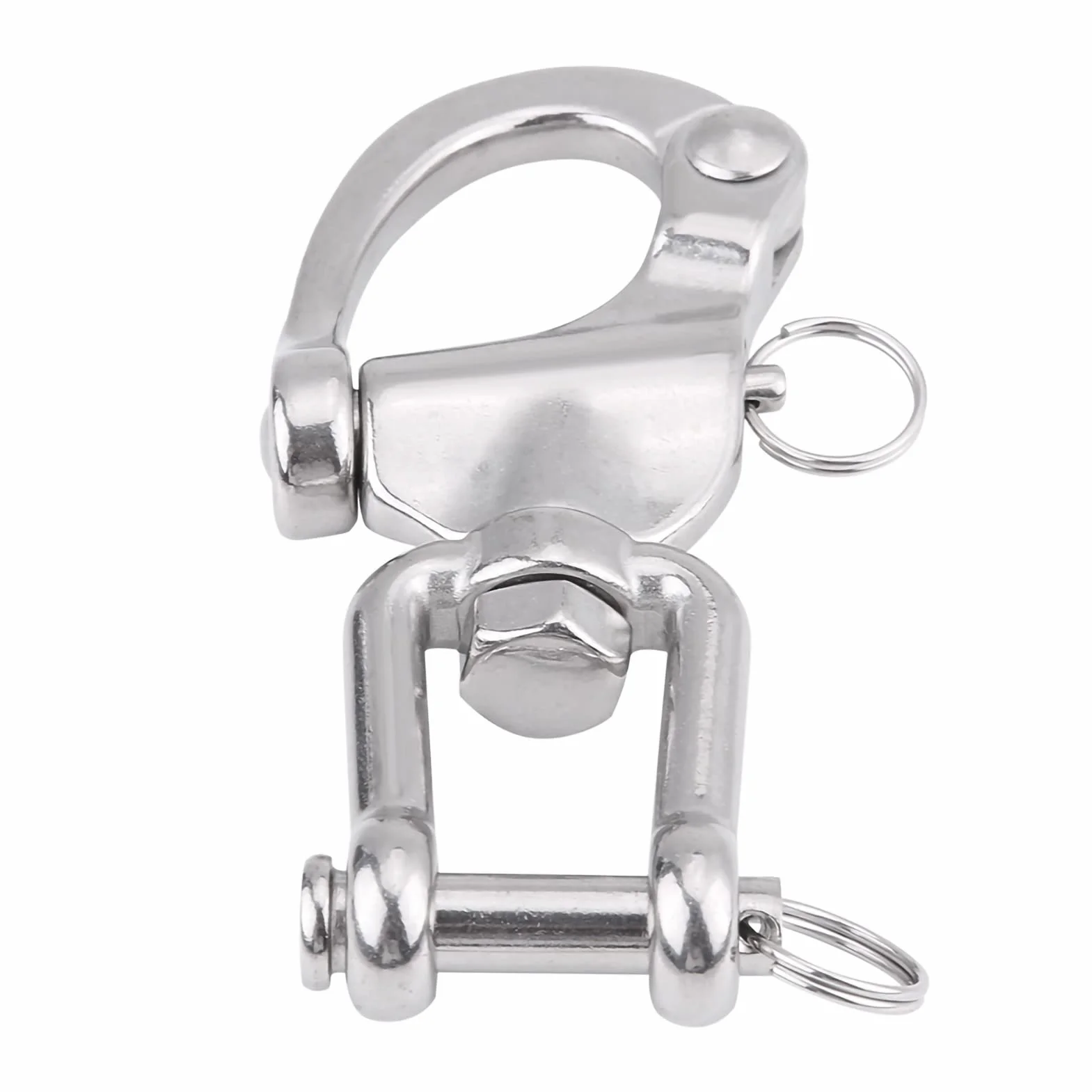 Mousqueton Pivotant à Mors en Acier Inoxydable 316 Drisse de Voilier(128mm) mousqueton d attelage+mousqueton d attelage mousqueton d attelage mousqueton d attelage mousqueton d attelage mousqueton d