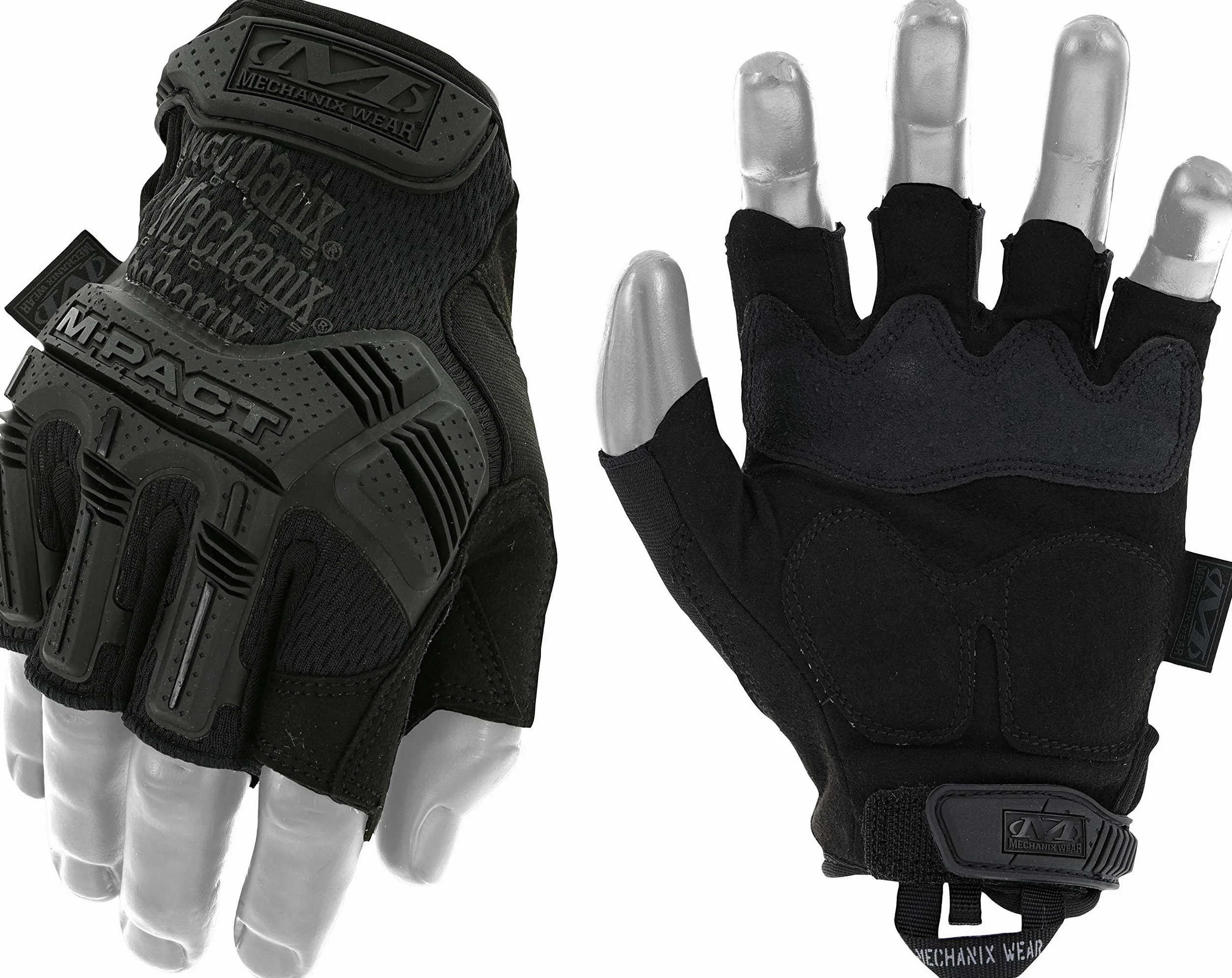 Mechanix Wear - M-Pact Fingerless Covert Gants (X-Large, Noir)