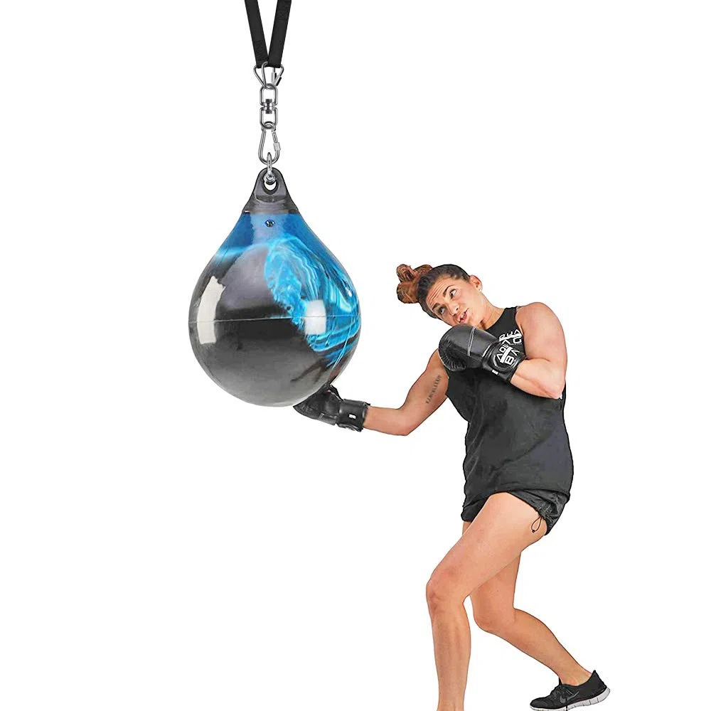 Dolibest Sangle Cintre de Sac de Frappe, Sac Lourd 55-100cm Corde de Suspension Réglable pour la Salle de Sport à Domicile Boxe Sac de Sable Entraînement Exercices