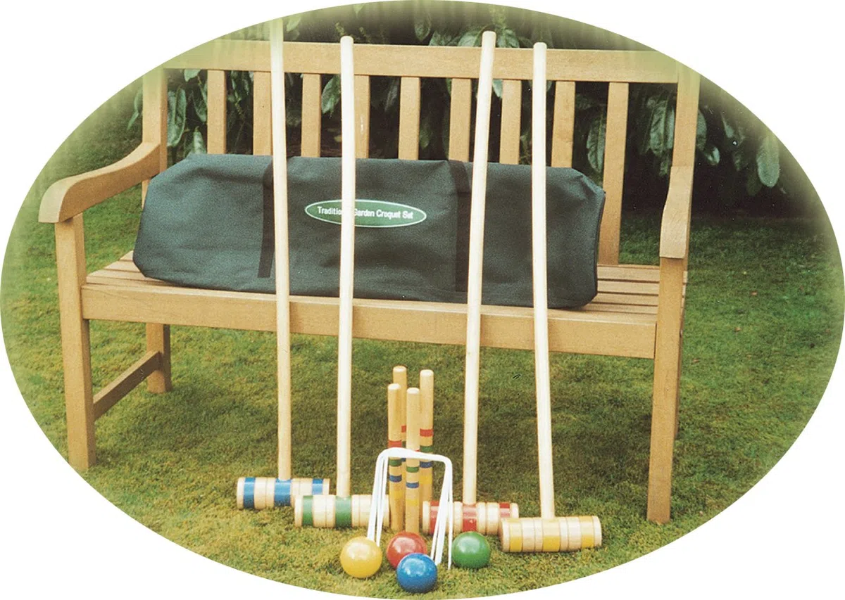 Traditional Garden Games - Set de croquet 96 cm