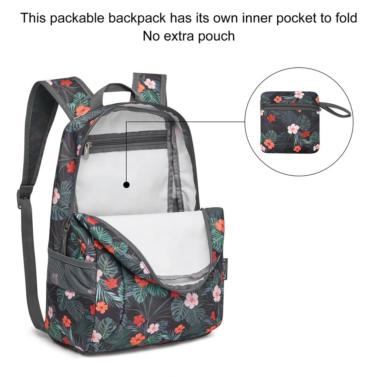 G4Free Sac à Dos Petit 20L Pliable Ultra-Léger Imperméable pour Camping Randonnée Vélo Homme Femme