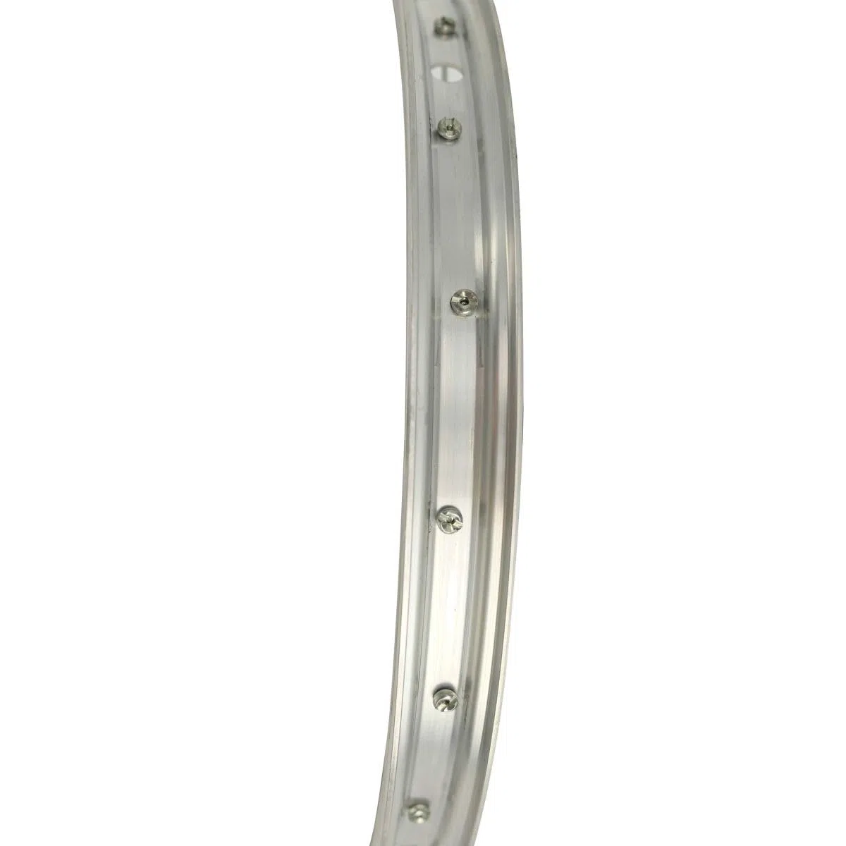 BIKE ORIGINAL - Roue Arrière 16" - Jante Alu Simple Parois 20 Trous - Moyeu Alu à Écrous - Compatible Pneus 32-63 mm - Freinage sur Jante - ETRTO 305X20C - Couleur Argent