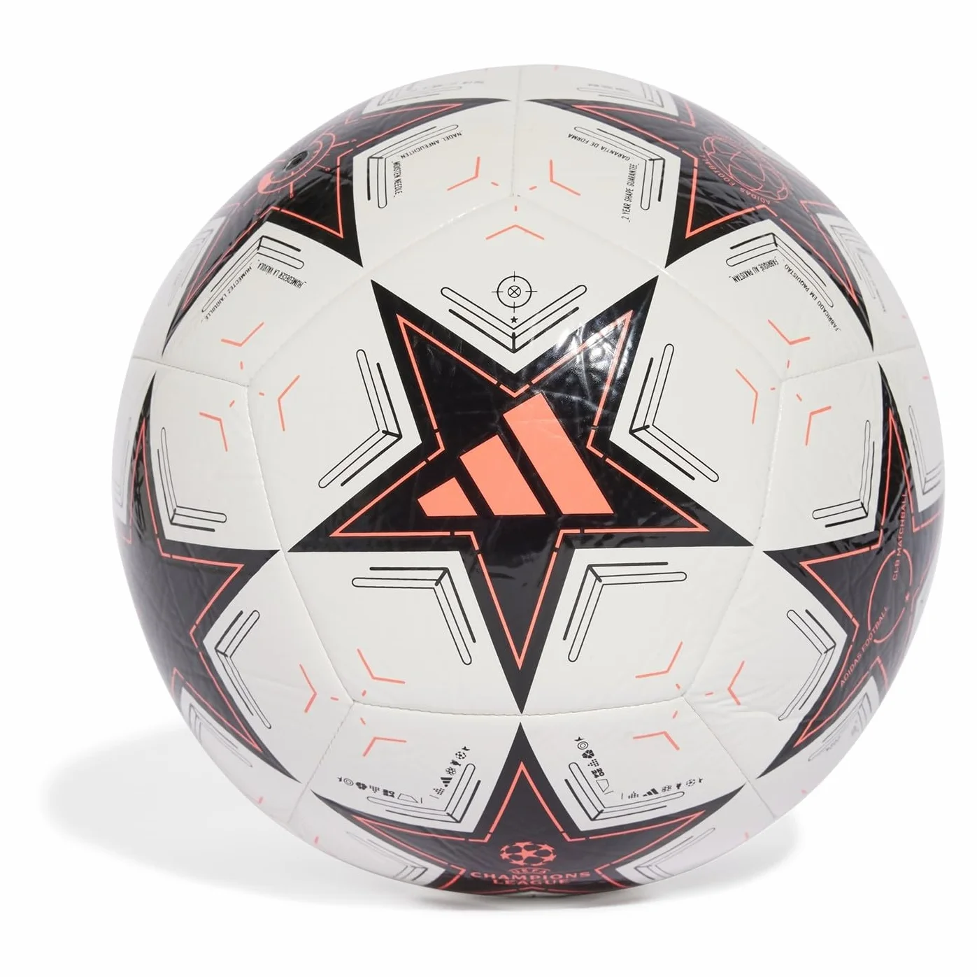 adidas UEFA Champions League Club IX4063 Ballon de Football Unisexe Blanc Taille 4 EU