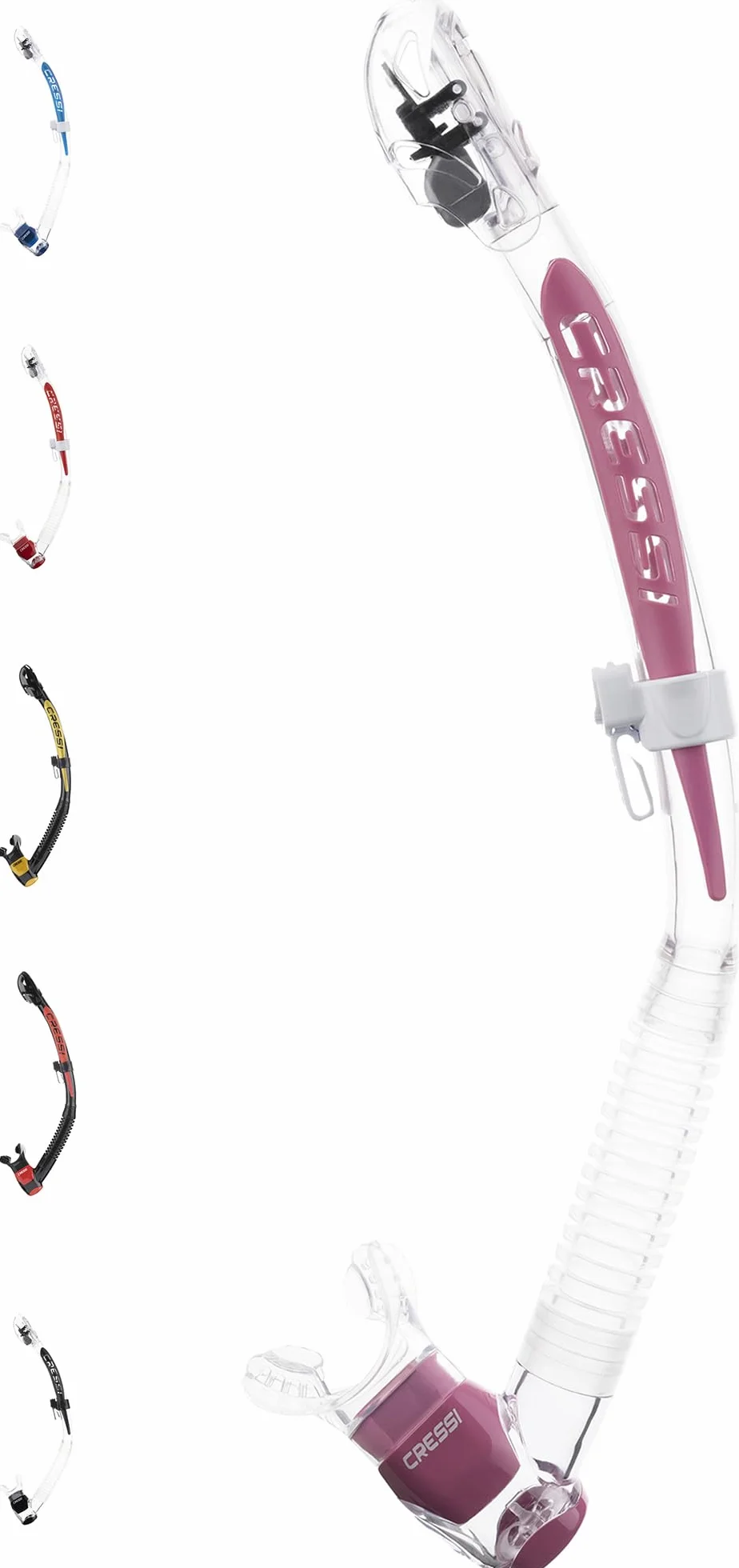 Cressi Itaca Ultra Dry Snorkel - Tuba Sec pour la plongée et l'apnée