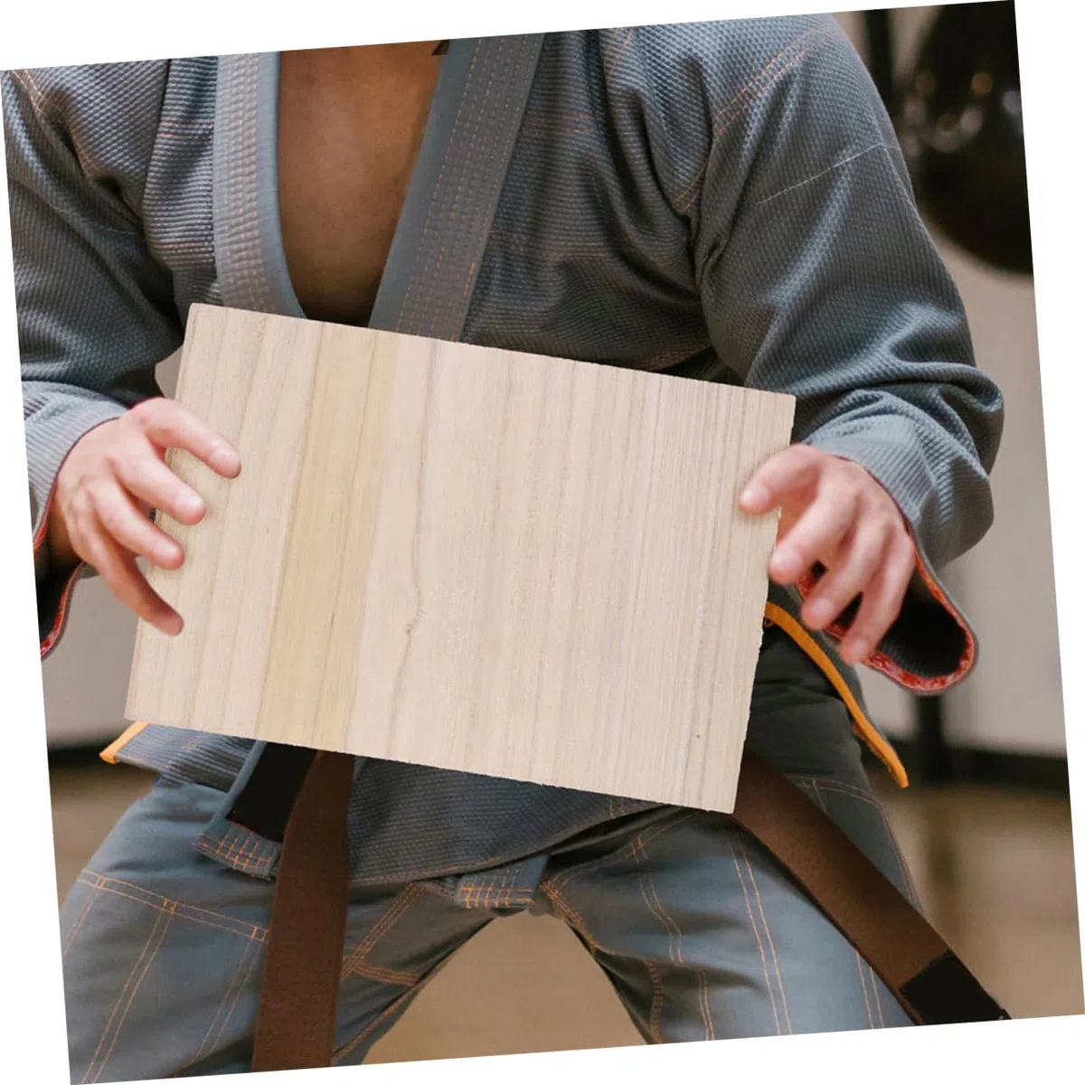 BESPORTBLE Planche De Karaté De Performance, Planche De Casse De Bois, Planche De Poinçonnage en Bois pour L'entraînement des Débutants 8 Pièces
