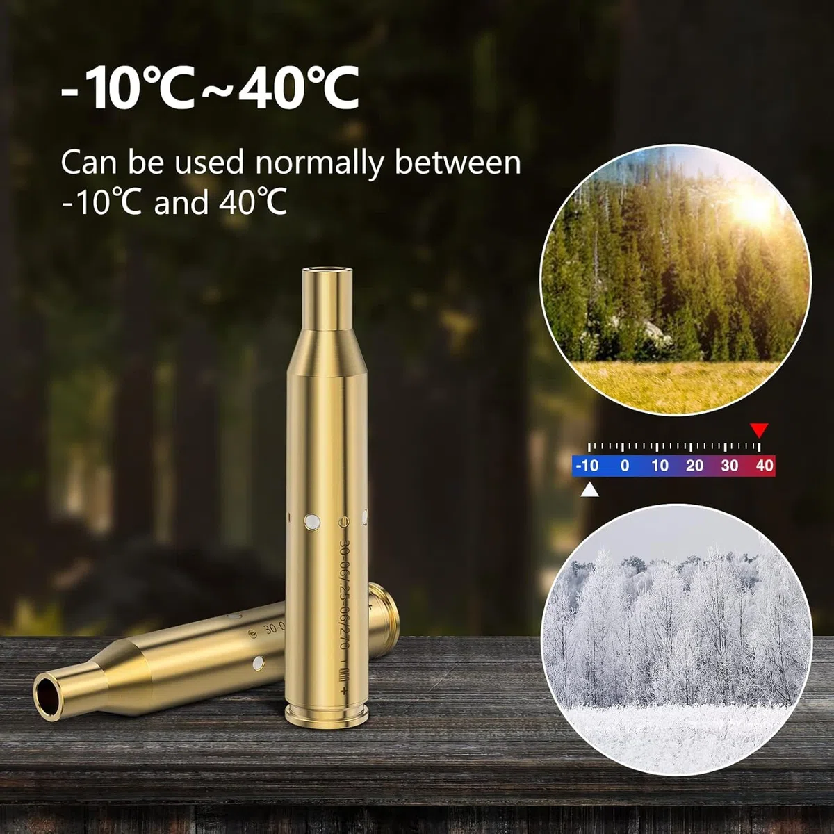 KinZon Viseur Laser pour Fusil | Compatible Calibres 30-06, 25-06, .270 | Point Rouge Haute Précision avec Batterie | Montage Rapide | Idéal Chasse, Tir Sportif & Tactique